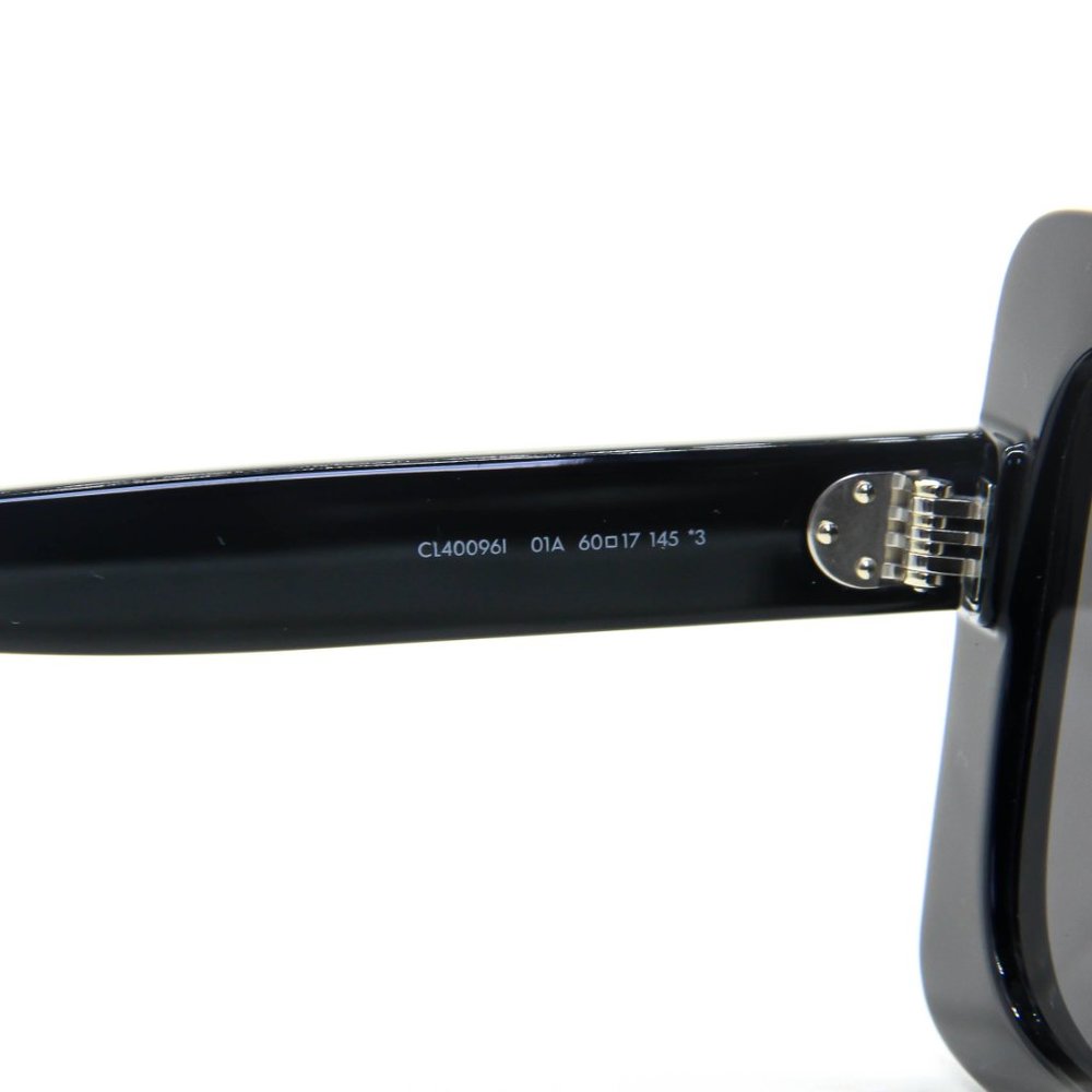 NEW CELINE CL40096I 01A BLACK GREY GRADIENT AUTHENTIC FRAME SUNGLASSES 60-17-145 - Picture 7 of 8